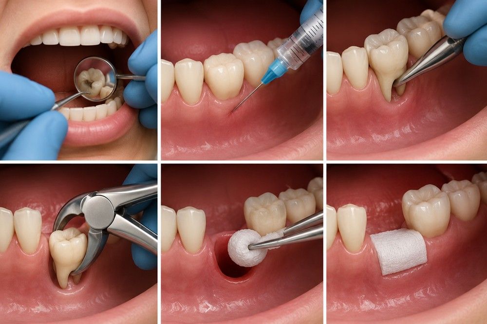 Step-by-Step Process of a Tooth Extraction